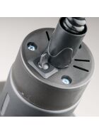 Heat lamp for ceiling mounting, black, 0.25 kW, Ø 173 mm