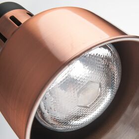 Heat lamp for ceiling mounting, bronze, 0.25 kW, Ø...