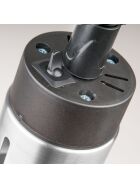 Heat lamp for ceiling mounting, silver, 0.25 kW, Ø 290 mm