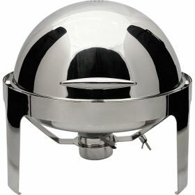 Roll-top chafing dish, round, 6.8 liters