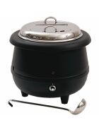 Electric soup pot, 10 liters, including soup ladle