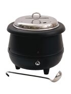 Electric soup pot, 10 liters, including soup ladle