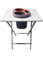 Klappbarer Spülbock mit SPÜLBOY NU®