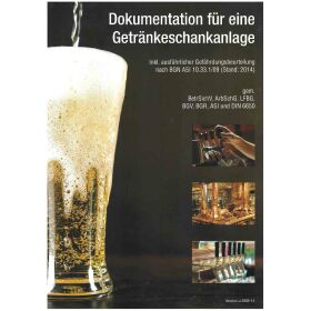 Betriebsbuch f&uuml;r Schankanlagen